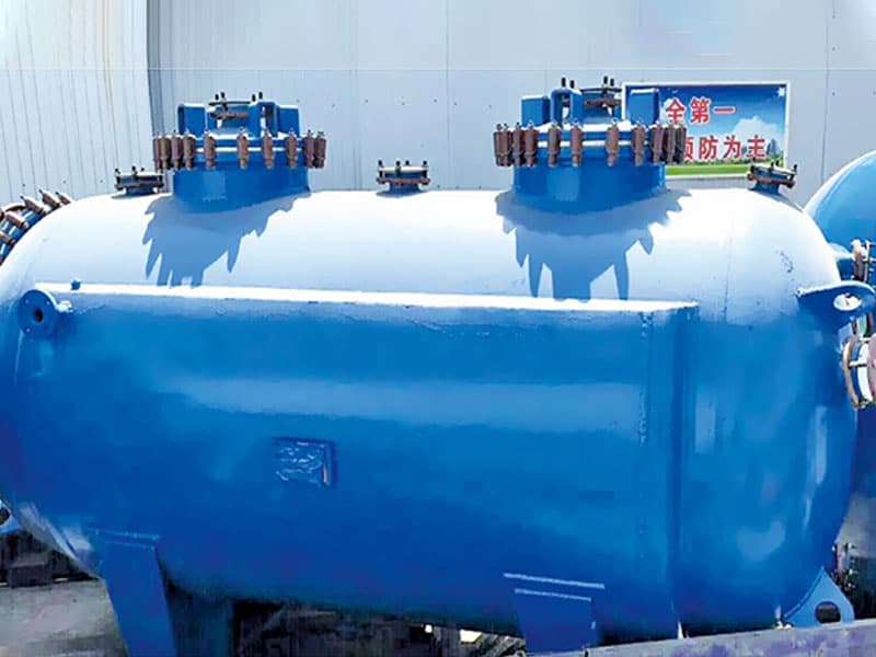 搪玻璃臥式儲罐